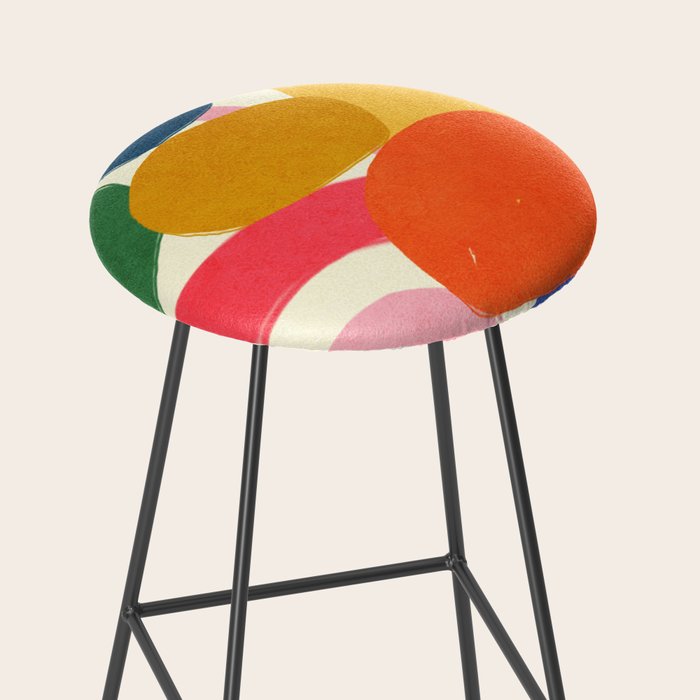 Modern Abstract Shape 01 Stool Gallery Image 2