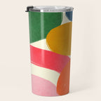 Modern Abstract Shape 01 Travel Mug Gallery Image 3