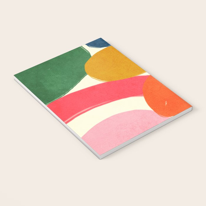Modern Abstract Shape 01 Notebook Gallery Image 3