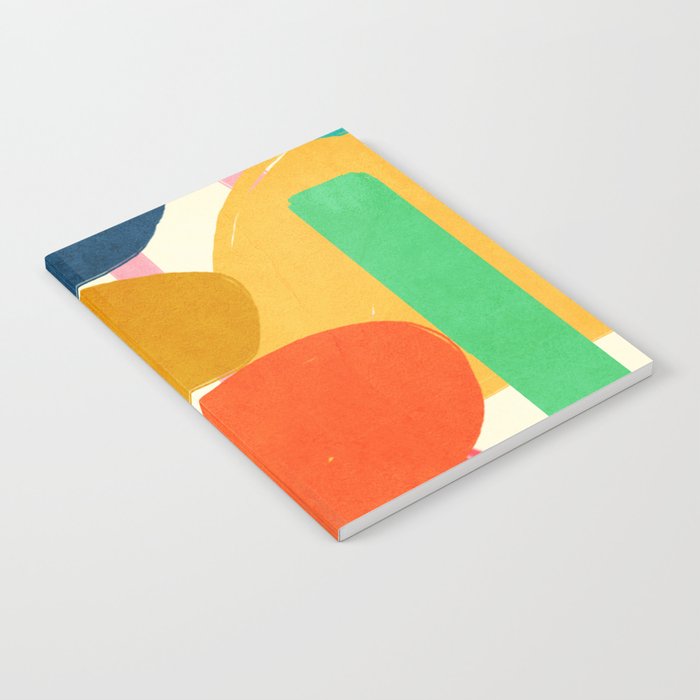 Modern Abstract Shape 01 Notebook Gallery Image 2
