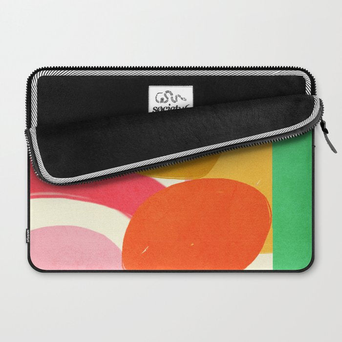 Modern Abstract Shape 01 Laptop Sleeve Gallery Image 2