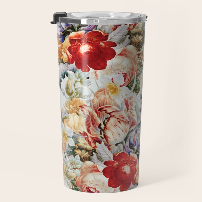 Glowing Florals-Summer Travel Mug Gallery Image 3