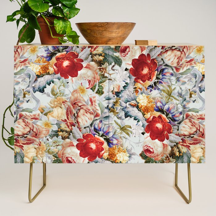 Glowing Florals-Summer Credenza Gallery Image 1