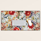 Glowing Florals-Summer Desk Mat Gallery Image 1