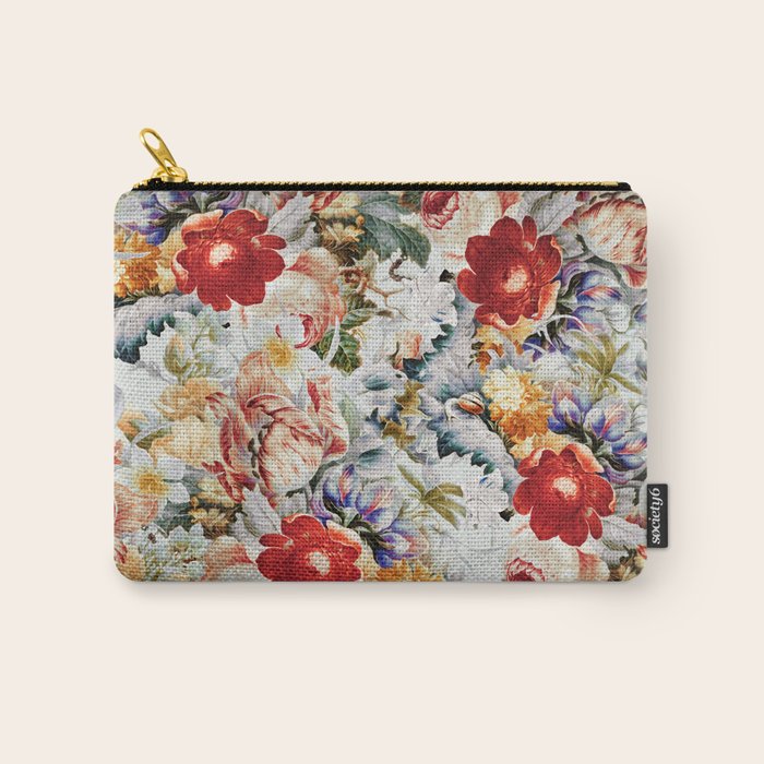 Glowing Florals-Summer Carry All Pouch Gallery Image 1