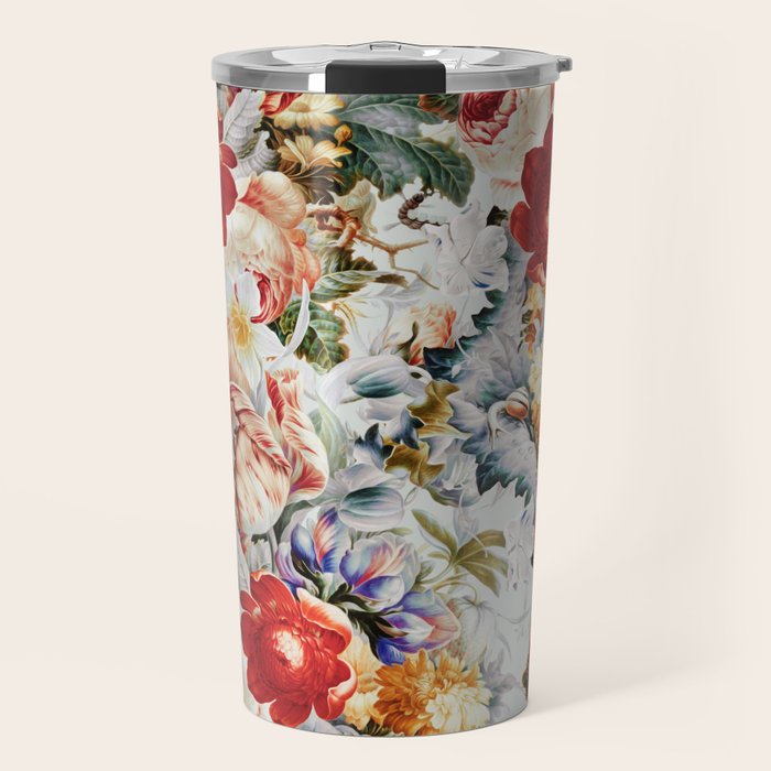 Glowing Florals-Summer Travel Mug Gallery Image 1