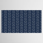Boho Big Arrows in Navy Tablecloth Gallery Image 2