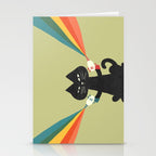 Ray gun cat Stationery Card Gallery Image 2