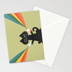 Ray gun cat Stationery Card Gallery Image 2