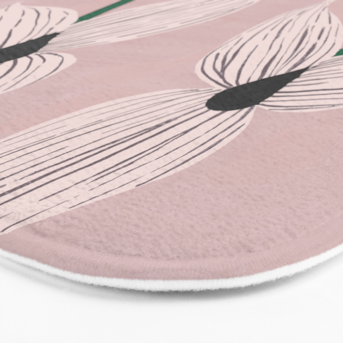 Mid Valley Floral Bath Mat Gallery Image 3