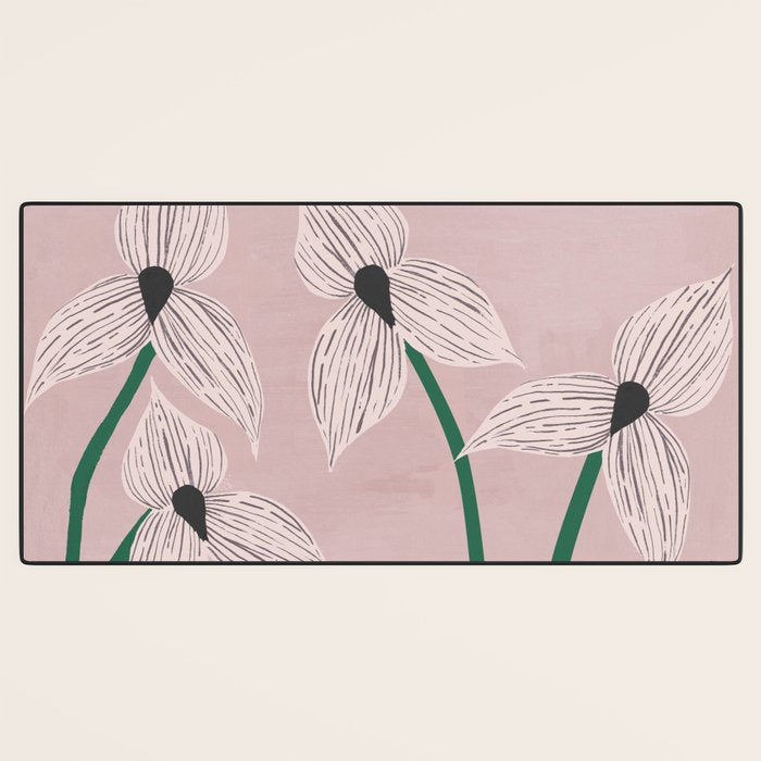 Mid Valley Floral Desk Mat Gallery Image 3