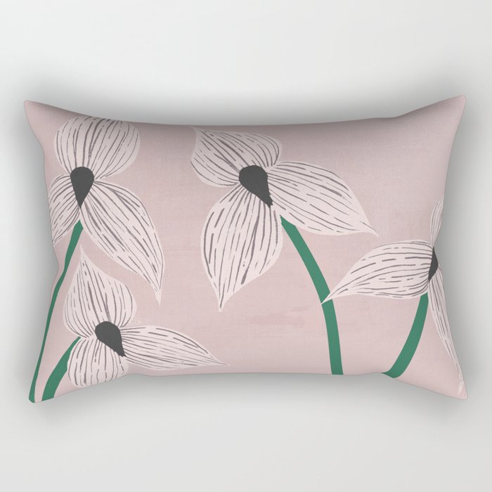 Mid Valley Floral Rectangular Pillow Gallery Image 1