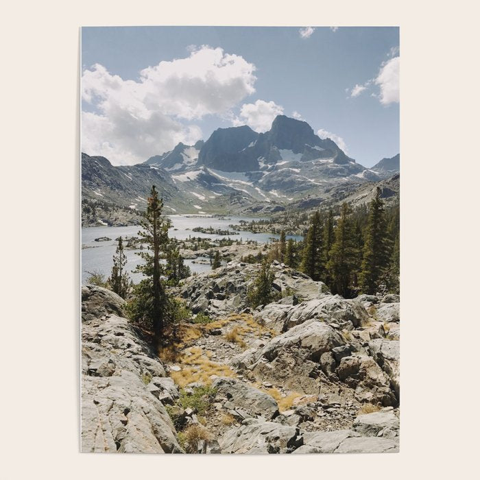 Partly Cloudy Afternoon in the Eastern Sierra Poster Gallery Image 1