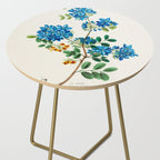 Blue flowering tree from "Flore dâAmÃ©rique" by Ãtienne Denisse, 1840s Side Table Gallery Image 2