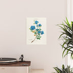 Blue flowering tree from "Flore dâAmÃ©rique" by Ãtienne Denisse, 1840s Poster Gallery Image 2
