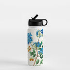 Blue flowering tree from "Flore dâAmÃ©rique" by Ãtienne Denisse, 1840s Water Bottle Gallery Image 1