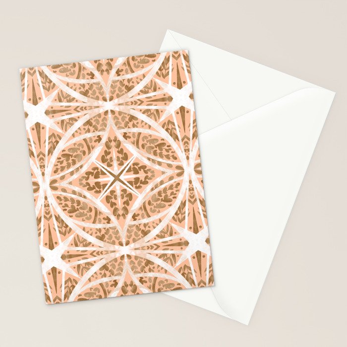 Tile wild leaves starry PF1 Stationery Card Gallery Image 2