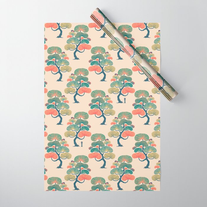 Japan garden Wrapping Paper Gallery Image 1