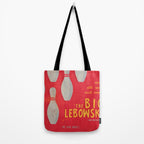 The Big Lebowski - Movie Poster, Coen brothers film, Jeff Bridges, John Turturro, bowling Tote Bag Gallery Image 2