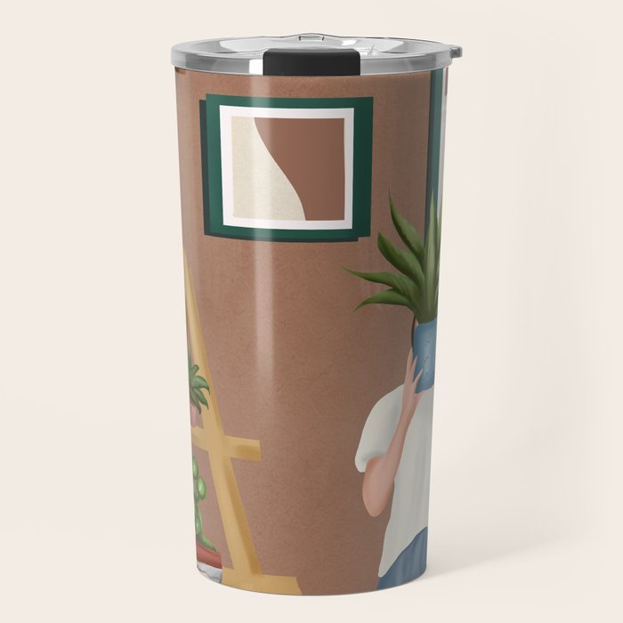 Wooden floors, walls and window sills Travel Mug Gallery Image 1