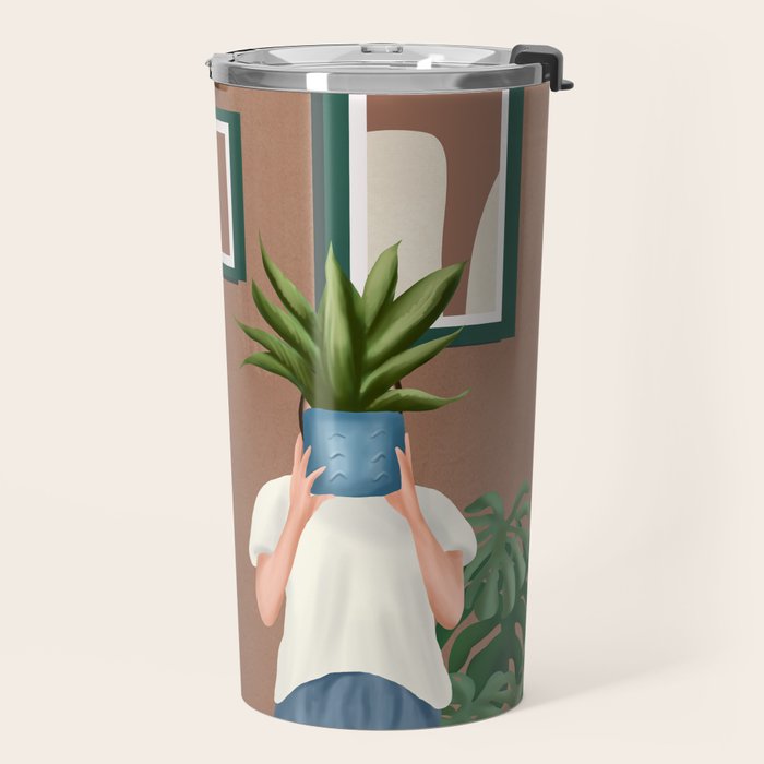 Wooden floors, walls and window sills Travel Mug Gallery Image 2