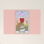 WINE READING (DARK) Welcome Mat Gallery Image 1