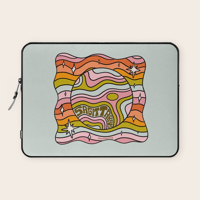 Sagittarius Planet Laptop Sleeve Gallery Image 1