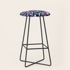 Pink Midnight Bloom Stool Gallery Image 1