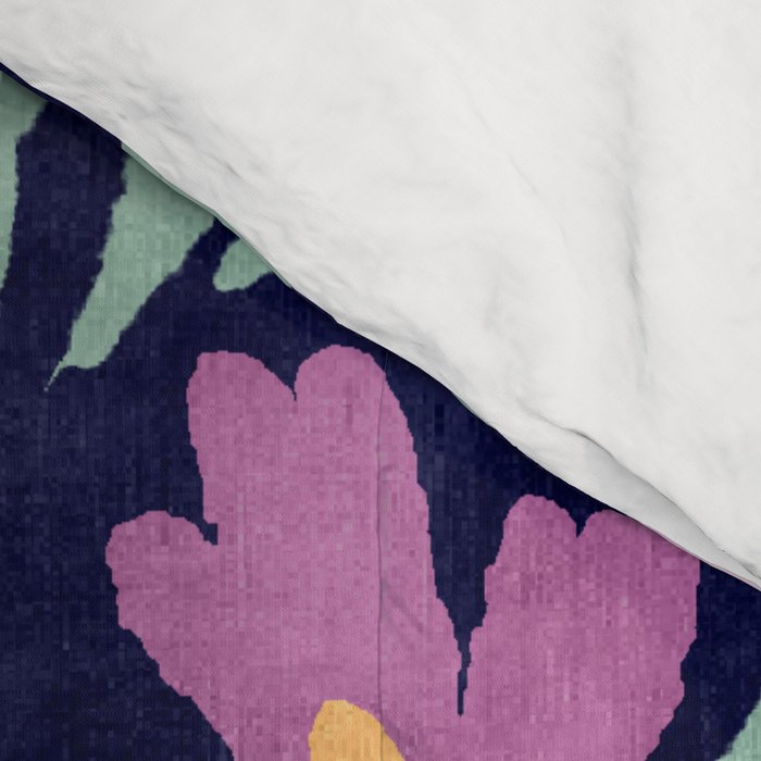 Pink Midnight Bloom Comforter Gallery Image 4