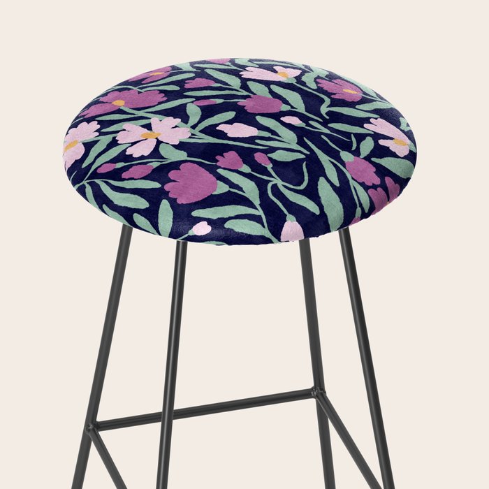Pink Midnight Bloom Stool Gallery Image 2