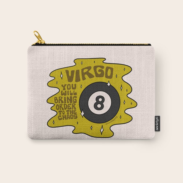 Virgo Magic 8 Ball Carry All Pouch Gallery Image 1