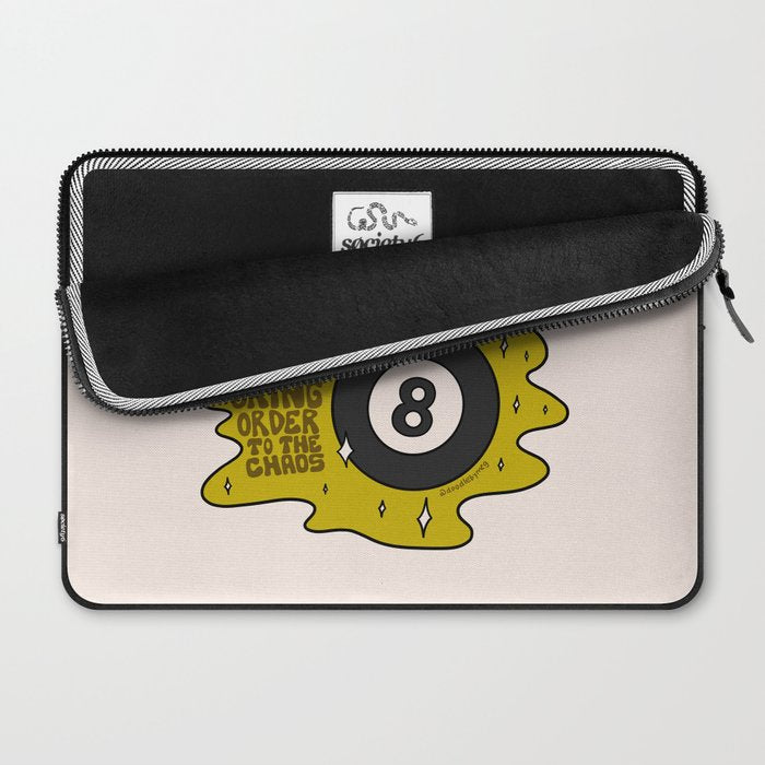 Virgo Magic 8 Ball Laptop Sleeve Gallery Image 2