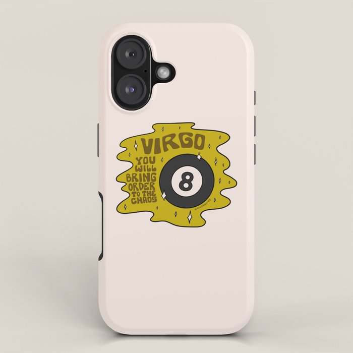 Virgo Magic 8 Ball iPhone Case Gallery Image 1