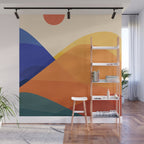 Meditative Mountains Wall Mural Gallery Image 1