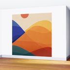 Meditative Mountains Wall Mural Gallery Image 2