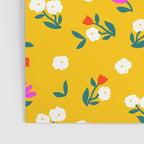 Dainty Blooms Pattern - Yellow Poster Gallery Image 3