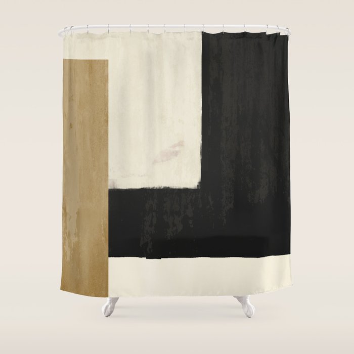 abstract minimal 14/1 Shower Curtain Gallery Image 1