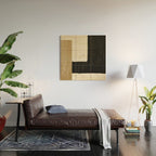 abstract minimal 14/1 Wood Wall Art Gallery Image 2