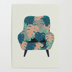Cat and Plant 15 Poster Gallery Image 4