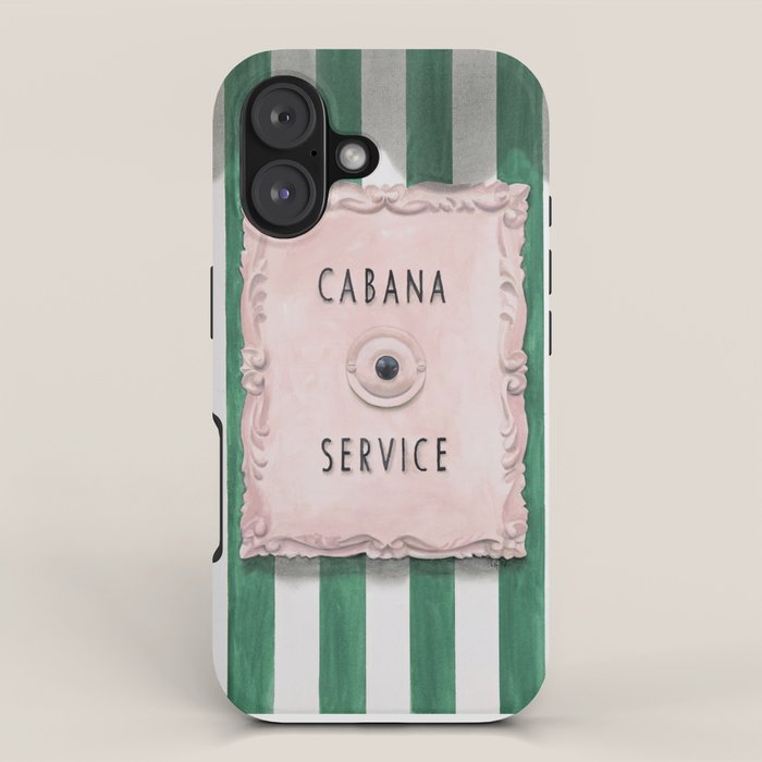 Press For Cabana Service iPhone Case Gallery Image 1