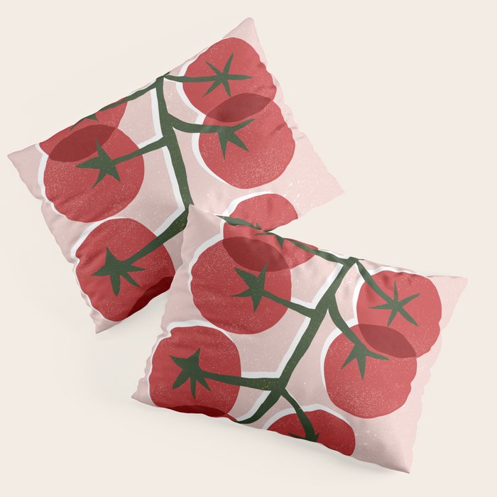 Tomatoes On A Branch Pillow Sham Gallery Image 1
