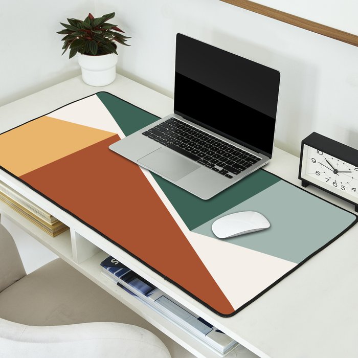 Geometric Abstraction XV Desk Mat Gallery Image 2