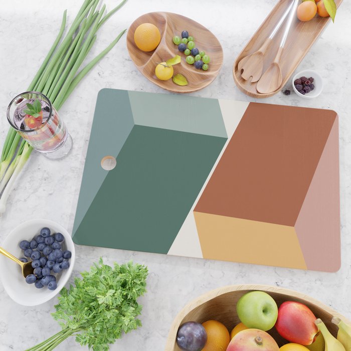 Geometric Abstraction XV Cutting Board Gallery Image 2