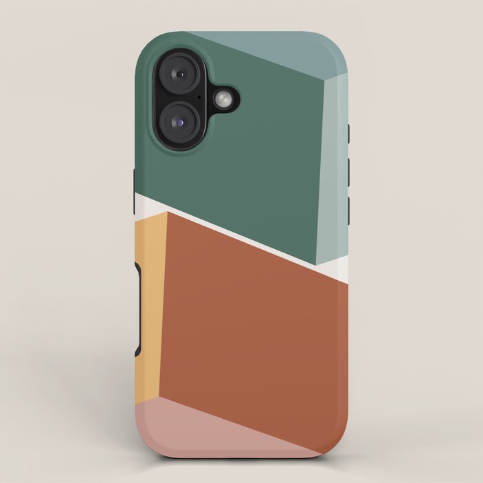 Geometric Abstraction XV iPhone Case Gallery Image 1