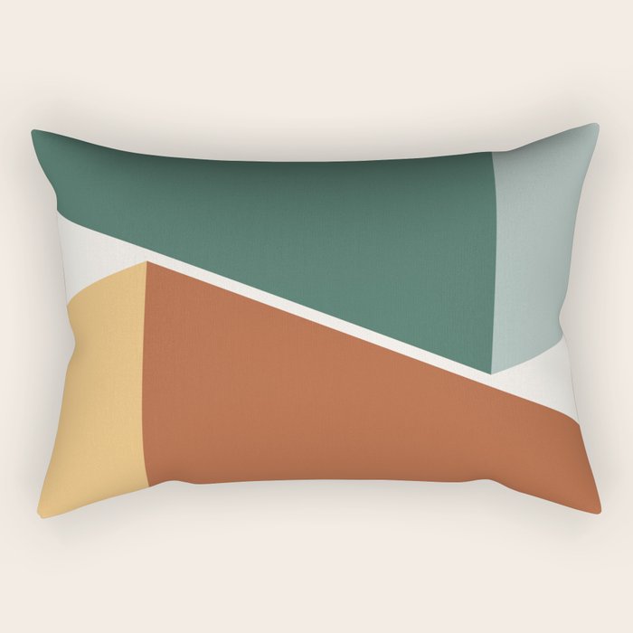 Geometric Abstraction XV Rectangular Pillow Gallery Image 2