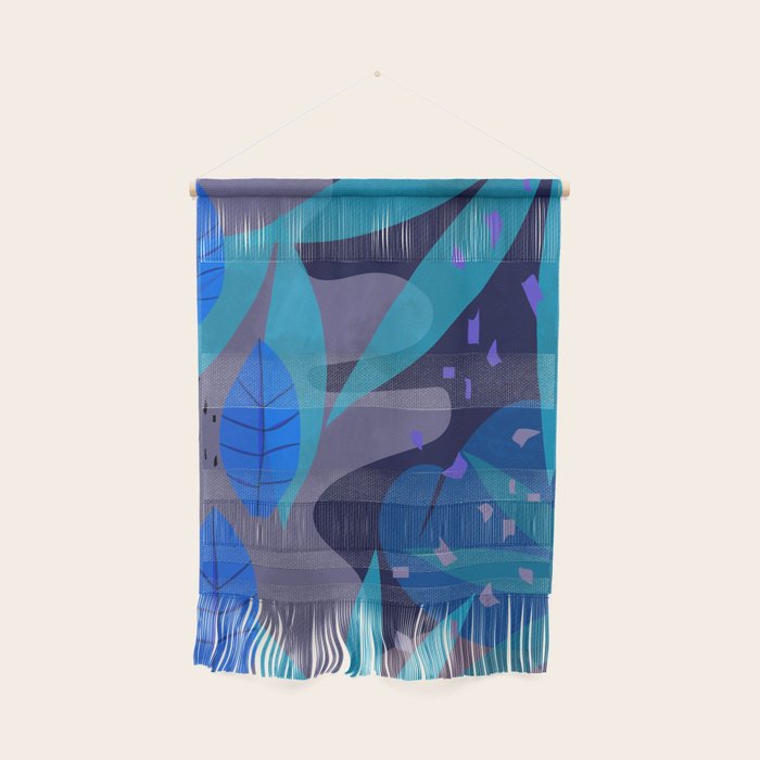 Botanika 6 Blue Wall Hanging Gallery Image 1