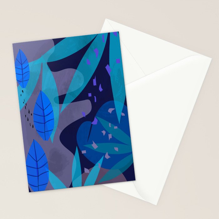 Botanika 6 Blue Stationery Card Gallery Image 2