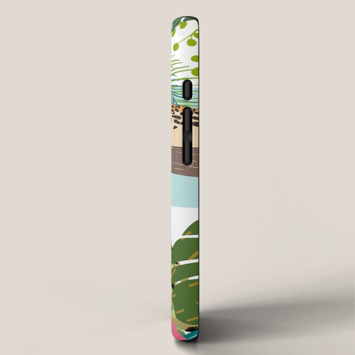Colorful Jungle Cheetah Print iPhone Case Gallery Image 2