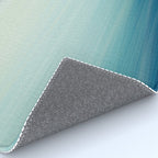 Seascape Ocean photograph - I Love the Sea Ombre Abstract Rug Gallery Image 4