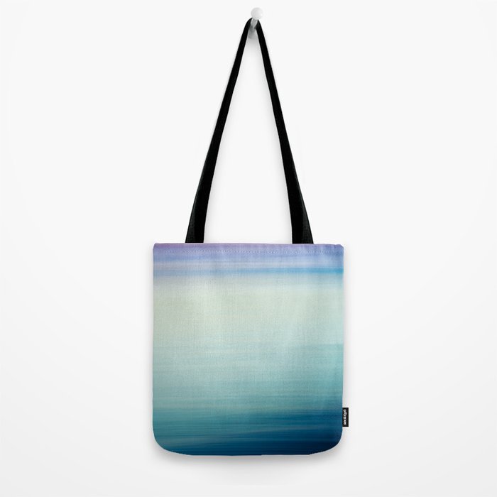 Seascape Ocean photograph - I Love the Sea Ombre Abstract Tote Bag Gallery Image 2